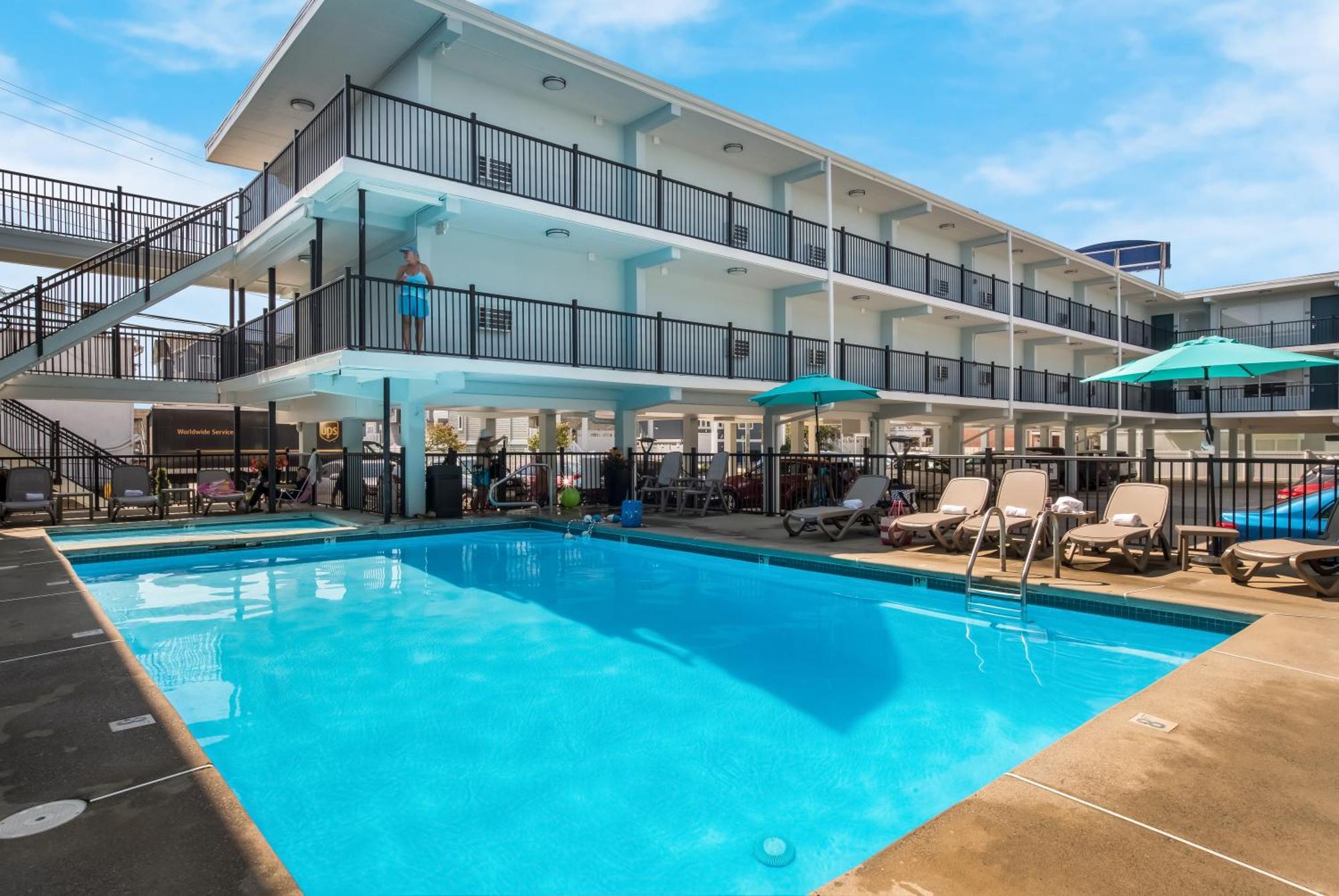 Hotel Cabana Oceanfront/Boardwalk Норт-Вайлдвуд Экстерьер фото